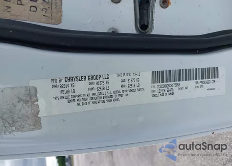 2012 Dodge Charger Se from USA, damaged, VIN 2C3CDXBG5CH172050